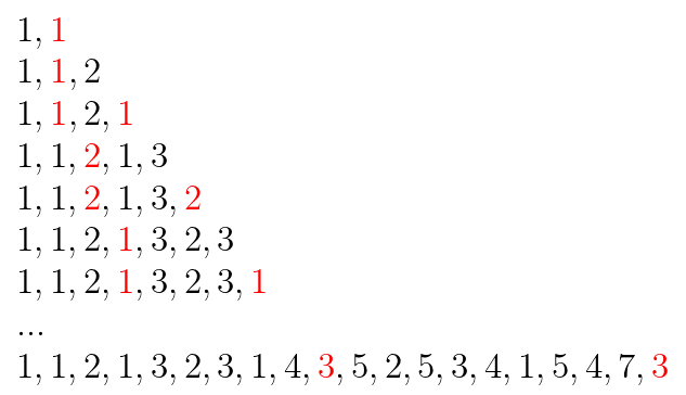 Modified Fibonacci sequence